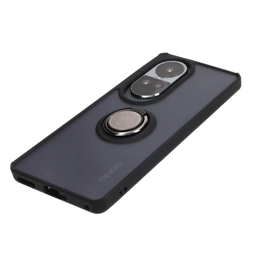 Kup Etui s úchopem na prst Bizon Case Hybrid Ring pro Oppo Reno10 / 10 Pro kouřové s černým rámečkem - BIZ3286 - {ean13} - Sklep Home Screen
