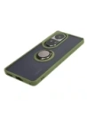 Buy Bizon Case Hybrid Ring Oppo Reno10 / 10 Pro smoky with a green frame - BIZ3287 - {ean13} - Home Screen Store Europe