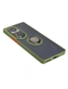 Buy Bizon Case Hybrid Ring Oppo Reno10 / 10 Pro smoky with a green frame - BIZ3287 - {ean13} - Home Screen Store Europe