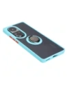 Kup Bizon Case Hybrid Ring Oppo Reno10 / 10 Pro fumuriu cu un cadru bleu deschis - BIZ3288 - {ean13} - Sklep Home Screen