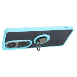Kup Bizon Case Hybrid Ring Oppo Reno10 / 10 Pro fumuriu cu un cadru bleu deschis - BIZ3288 - {ean13} - Sklep Home Screen