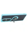 Kup Bizon Case Hybrid Ring Oppo Reno10 / 10 Pro fumuriu cu un cadru bleu deschis - BIZ3288 - {ean13} - Sklep Home Screen