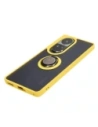Buy Bizon Case Hybrid Ring Oppo Reno10 / 10 Pro smoky with a yellow frame - BIZ3289 - {ean13} - Home Screen Store Europe