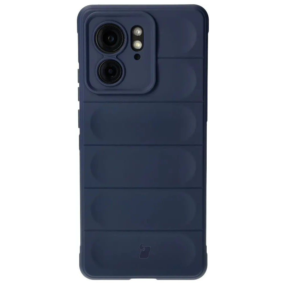 Pancerne etui Bizon Case Tur do Motorola Edge 40 granatowe