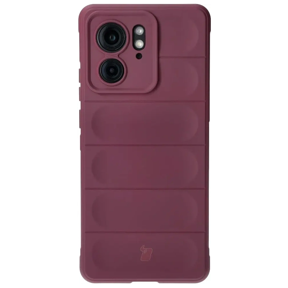 Pancerne etui Bizon Case Tur do Motorola Edge 40 ciemnofioletowe
