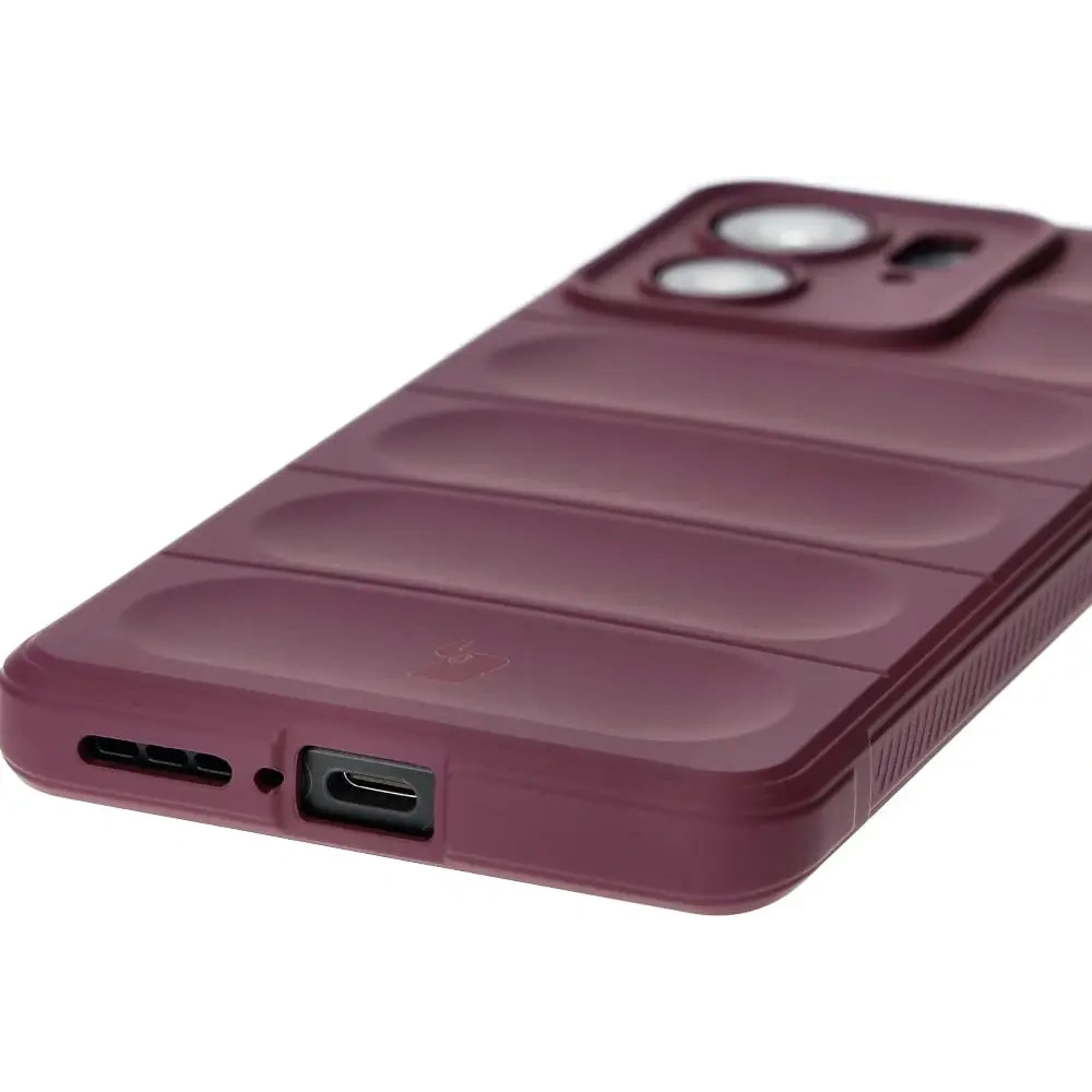 Pancerne etui Bizon Case Tur do Motorola Edge 40 ciemnofioletowe