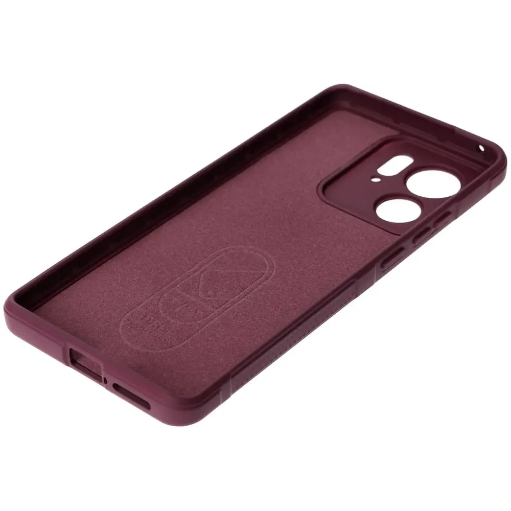 Pancerne etui Bizon Case Tur do Motorola Edge 40 ciemnofioletowe