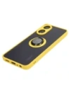 Kup Bizon Case Hybrid Ring Oppo A78 4G fumuriu cu un cadru galben. - BIZ3295 - {ean13} - Sklep Home Screen
