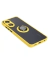 Buy Bizon Case Hybrid Ring Oppo A78 4G smoky with a yellow frame - BIZ3295 - {ean13} - Home Screen Store Europe