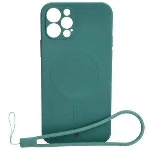 Kup Bizon Case Szilikon Magnetic Apple iPhone 12 Pro sötét zöld - BIZ3296 - {ean13} - Sklep Home Screen
