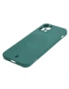 Kup Etui silikonowe z pierścieniem magnetycznym Bizon Case Silicone Magnetic do Apple iPhone 12 Pro ciemnozielone - BIZ3296 - {ean13} - Sklep Home Screen