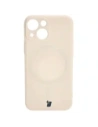 Kup Bizon Case Silicone MagSafe Sq Apple iPhone 13 Mini beige - BIZ3297 - {ean13} - Sklep Home Screen