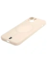 Kup Bizon Case Silicone MagSafe Sq Apple iPhone 13 Mini beige - BIZ3297 - {ean13} - Sklep Home Screen