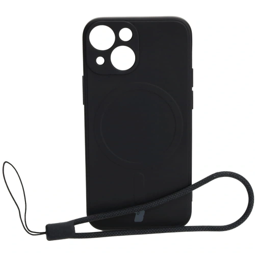 Kup Etui Bizon Case Silicone MagSafe Sq do Apple iPhone 13 Mini czarne - BIZ3298 - {ean13} - Sklep Home Screen