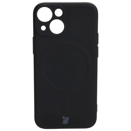 Kup Bizon Case Silikon MagSafe Sq Apple iPhone 13 Mini schwarz - BIZ3298 - {ean13} - Sklep Home Screen