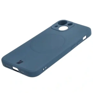 Kup Bizon Case Silicone MagSafe Sq Apple iPhone 13 Mini marineblau - BIZ3299 - {ean13} - Sklep Home Screen