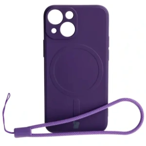 Kup Bizon Case Silicone MagSafe Sq Apple iPhone 13 Mini szilva - BIZ3300 - {ean13} - Sklep Home Screen