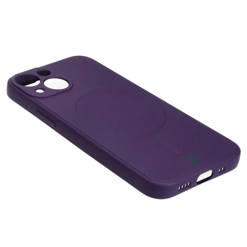 Kup Bizon Case Silikon MagSafe Sq Apple iPhone 13 Mini Pflaume - BIZ3300 - {ean13} - Sklep Home Screen