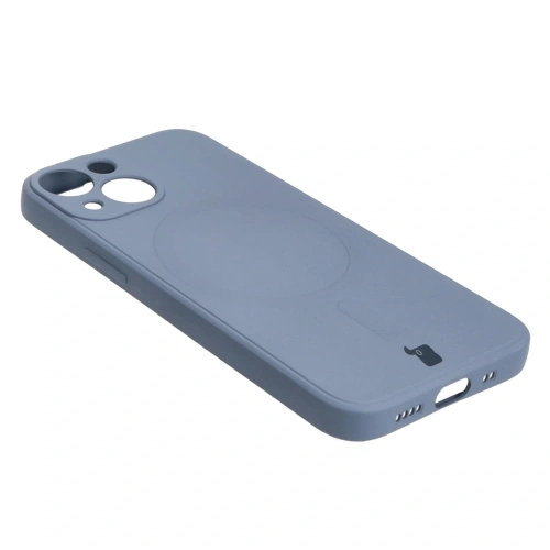 Kup Etui Bizon Case Silicone MagSafe Sq do Apple iPhone 13 Mini šedé - BIZ3301 - {ean13} - Sklep Home Screen