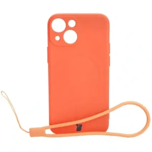 Kup Bizon Case Silikon MagSafe Sq Apple iPhone 13 Mini Karotte - BIZ3302 - {ean13} - Sklep Home Screen