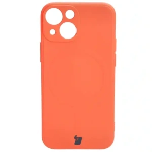 Kup Bizon Case Silikon MagSafe Sq Apple iPhone 13 Mini Karotte - BIZ3302 - {ean13} - Sklep Home Screen