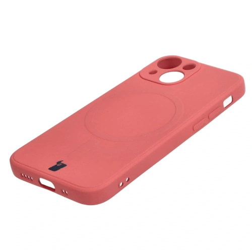 Kup Etui Bizon Case Silicone MagSafe Sq do Apple iPhone 13 Mini špinavě růžová - BIZ3304 - {ean13} - Sklep Home Screen