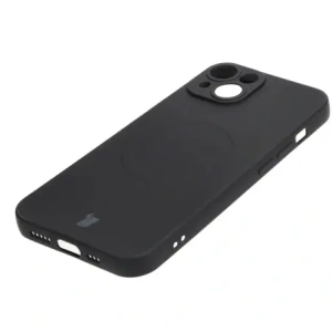 Kup Etui silikonowe z pierścieniem magnetycznym Bizon Case Silicone Magnetic do Apple iPhone 14 czarne - BIZ3307 - {ean13} - Sklep Home Screen