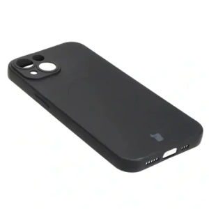 Kup Etui silikonowe z pierścieniem magnetycznym Bizon Case Silicone Magnetic do Apple iPhone 14 czarne - BIZ3307 - {ean13} - Sklep Home Screen