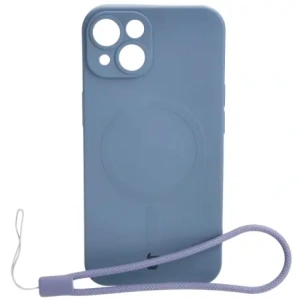 Kup Etui silikonowe z pierścieniem magnetycznym Bizon Case Silicone Magnetic do Apple iPhone 14 szare - BIZ3311 - {ean13} - Sklep Home Screen
