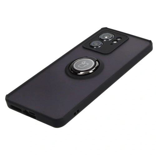 Buy Bizon Case Hybrid Ring Motorola Edge 40 smoky with a black frame - BIZ3314 - {ean13} - Home Screen Store Europe