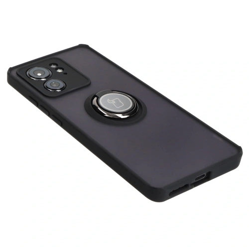 Buy Bizon Case Hybrid Ring Motorola Edge 40 smoky with a black frame - BIZ3314 - {ean13} - Home Screen Store Europe