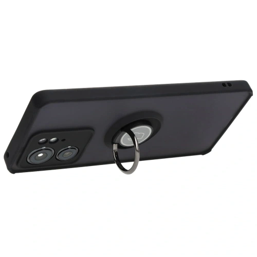 Buy Bizon Case Hybrid Ring Motorola Edge 40 smoky with a black frame - BIZ3314 - {ean13} - Home Screen Store Europe