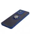 Buy Bizon Case Hybrid Ring Motorola Edge 40 smoky with a navy blue frame - BIZ3315 - {ean13} - Home Screen Store Europe