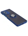 Buy Bizon Case Hybrid Ring Motorola Edge 40 smoky with a navy blue frame - BIZ3315 - {ean13} - Home Screen Store Europe