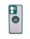 Buy Bizon Case Hybrid Ring Motorola Edge 40 smoky with a dark green frame - BIZ3316 - {ean13} - Home Screen Store Europe