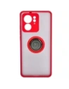 Buy Bizon Case Hybrid Ring Motorola Edge 40 smoky with a red frame - BIZ3317 - {ean13} - Home Screen Store Europe