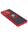 Buy Bizon Case Hybrid Ring Motorola Edge 40 smoky with a red frame - BIZ3317 - {ean13} - Home Screen Store Europe