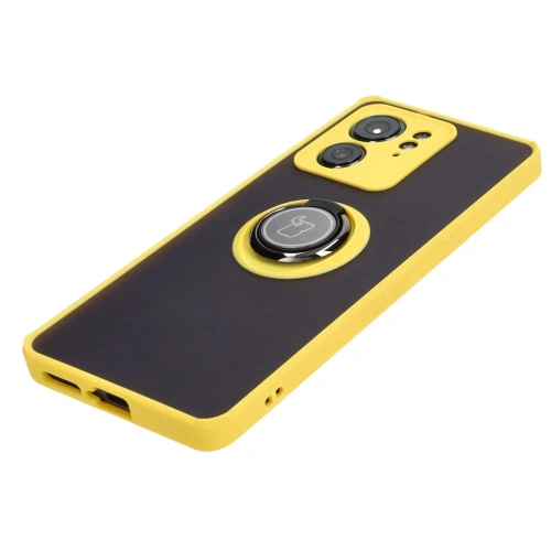 Kup Bizon Case Hybrid Ring Motorola Edge 40 rauchig mit einem gelben Rahmen - BIZ3319 - {ean13} - Sklep Home Screen