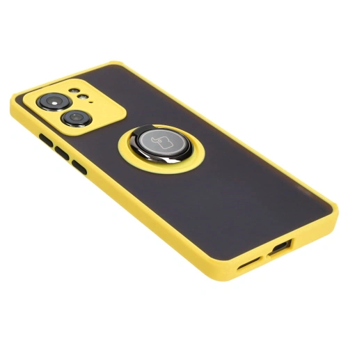 Kup Bizon Case Hybrid Ring Motorola Edge 40 rauchig mit einem gelben Rahmen - BIZ3319 - {ean13} - Sklep Home Screen