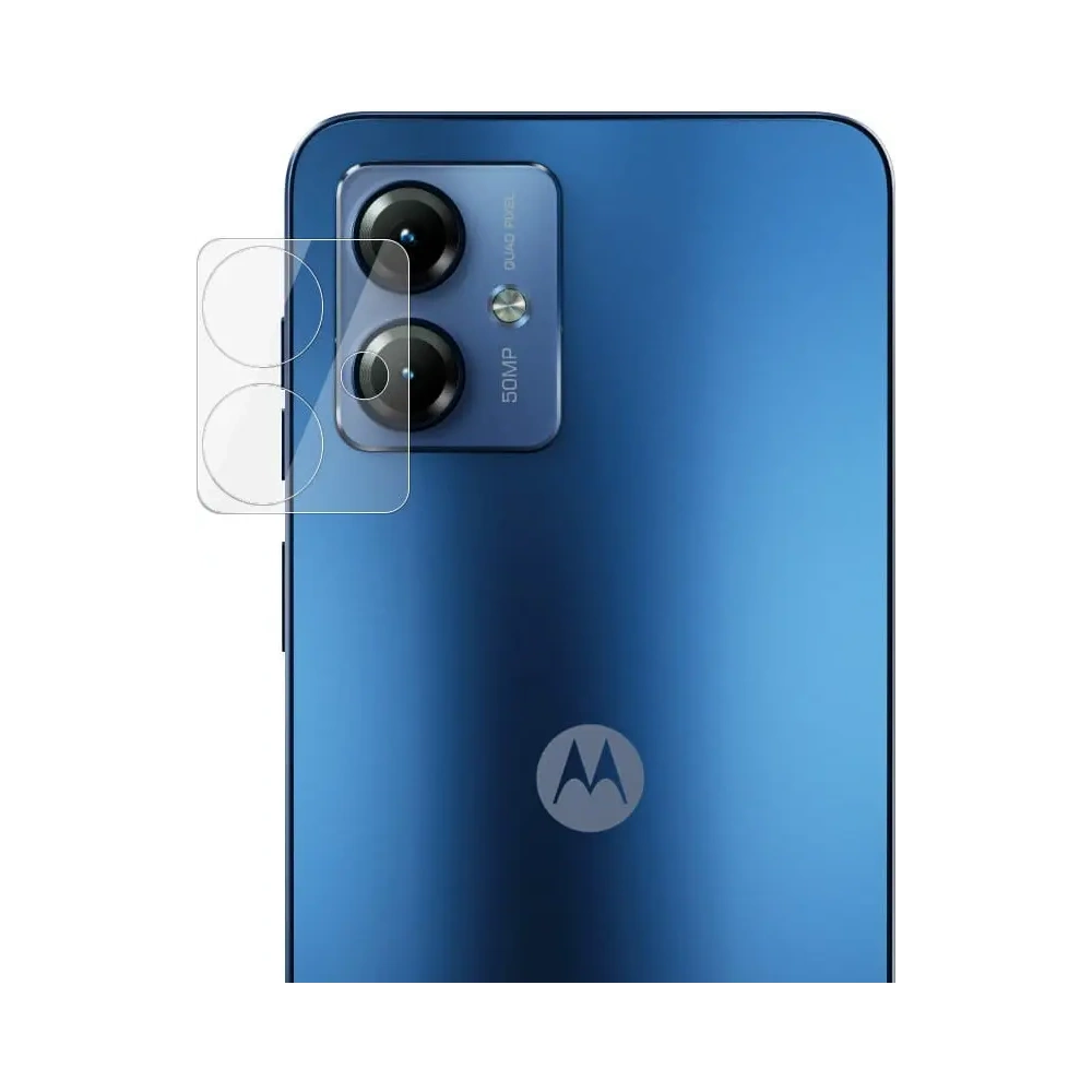 Szkło na aparat Bizon Glass Lens do Moto G14 [2 PACK]