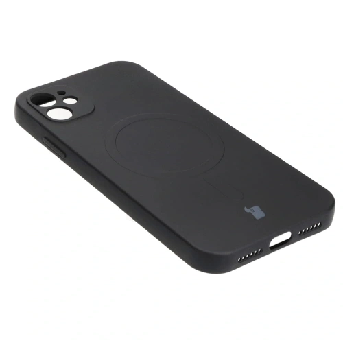 Kup Etui silikonové s magnetickým kroužkem Bizon Case Silicone Magnetic pro Apple iPhone 11 černé - BIZ3325 - {ean13} - Sklep Home Screen