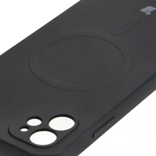 Kup Etui silikonové s magnetickým kroužkem Bizon Case Silicone Magnetic pro Apple iPhone 11 černé - BIZ3325 - {ean13} - Sklep Home Screen