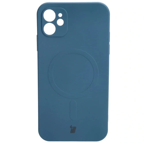 Buy Bizon Case Silicone Magnetic Apple iPhone 11 navy blue - BIZ3326 - {ean13} - Home Screen Store Europe
