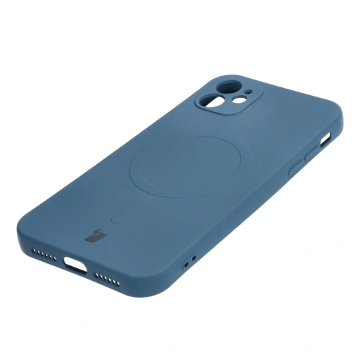 Buy Bizon Case Silicone Magnetic Apple iPhone 11 navy blue - BIZ3326 - {ean13} - Home Screen Store Europe