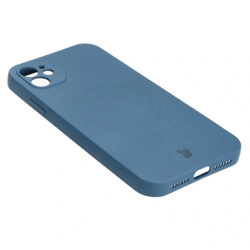 Buy Bizon Case Silicone Magnetic Apple iPhone 11 navy blue - BIZ3326 - {ean13} - Home Screen Store Europe