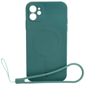 Kup Bizon Case Silicone Magnetic Apple iPhone 11 sötétzöld - BIZ3327 - {ean13} - Sklep Home Screen