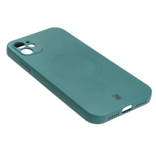 Buy Bizon Case Silicone Magnetic Apple iPhone 11 dark green - BIZ3327 - {ean13} - Home Screen Store Europe