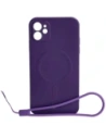 Bizon Case Silikon Magnetic Apple iPhone 11 pflaume
