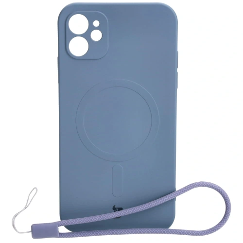 Kup Bizon Case Silikon Magnetic Apple iPhone 11 grau - BIZ3329 - {ean13} - Sklep Home Screen