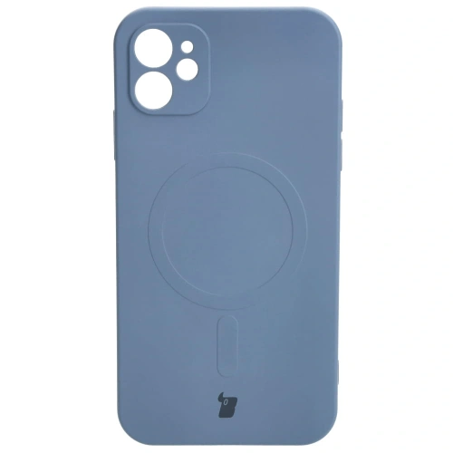 Kup Bizon Case Silikon Magnetic Apple iPhone 11 grau - BIZ3329 - {ean13} - Sklep Home Screen